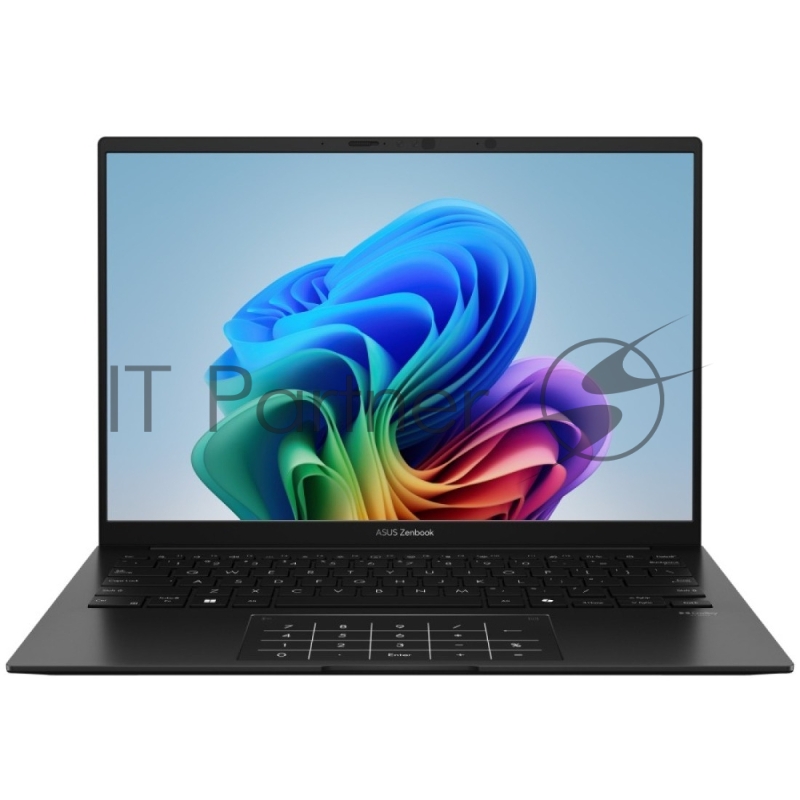 Ноутбук ASUS Zenbook 14 UM3406KA-QD331/14/OLED/AMD Ryzen AI 5 340/16Gb/512Gb SSD/AMD Radeon Graphics/NoOS/черный/1.2kg