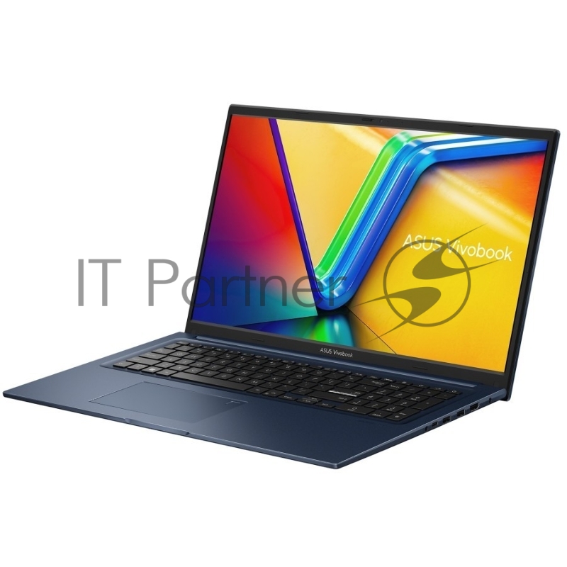 Ноутбук ASUS VivoBook 17 X1704VA-AU1166/17.3/IPS/Intel Core i7 150U/16GB/512GB SSD/Intel Graphics/Windows 11 Pro/синий/2.1kg