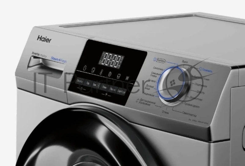 Стиральная машина Haier HW80-BP12929SE серебристый, загрузка фронтальная 8 кг, 1200 об/мин, класс A+++