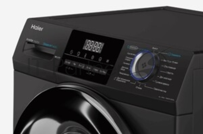 Стиральная машина Haier HW80-BP12929DE черный, загрузка фронтальная 8 кг, 1200 об/мин, класс A+++