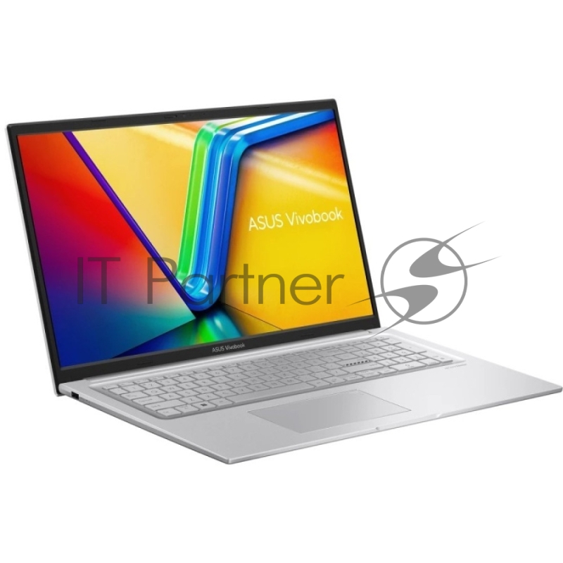 Ноутбук ASUS VivoBook 17 X1704VA-AU1228/17.3/IPS/Intel Core 5 120U/16GB/512GB SSD/Intel Graphics/DOS/серебристый/2.1kg