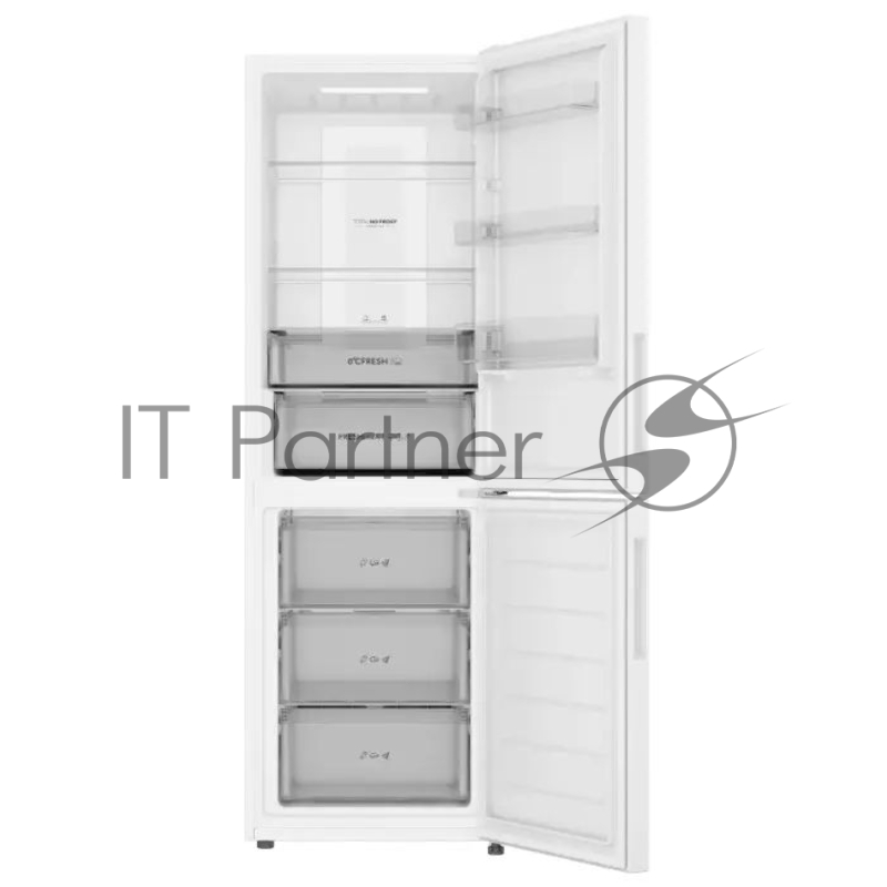 Холодильник Haier CEF530CWRG белый двухкамерный 207/91л морозилка снизу, No Frost