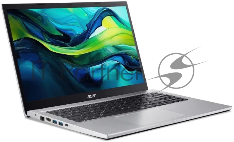 Ноутбук Acer Aspire Go AG15-21PT-R5GQ 15.6 FHD IPS, AMD R5-5625U, 8Gb, 512GB SSD, no OS, серебристый (NX.J7XEX.017)