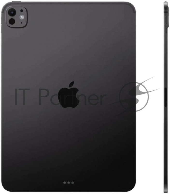 Планшет Apple iPad Pro 2025 A3358 M5 9C RAM12Gb ROM256Gb 11 OLED 2420x1668 5G iOS черный космос 12Mpix 12Mpix BT WiFi 10hr