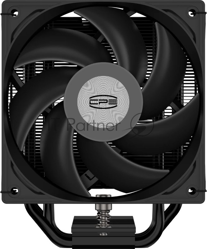 Устройство охлаждения(кулер) PcCooler RT500 BK Soc-AM5/AM4/1200/1700/1851 черный 4-pin 34.9dB Al+Cu