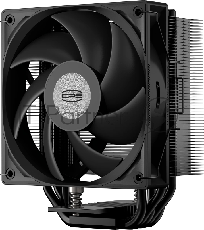Устройство охлаждения(кулер) PcCooler RT500 BK Soc-AM5/AM4/1200/1700/1851 черный 4-pin 34.9dB Al+Cu
