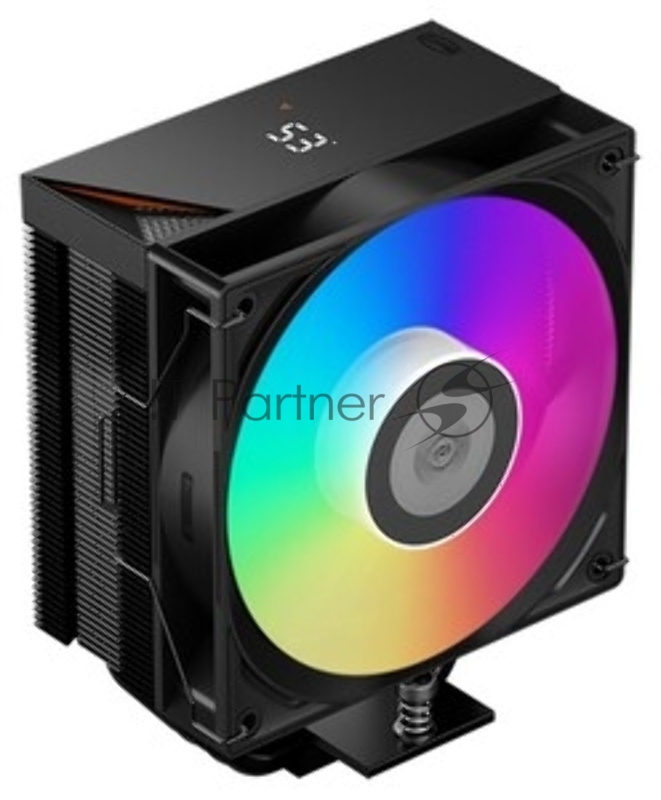 Устройство охлаждения(кулер) PcCooler RT500 BK Soc-AM5/AM4/1200/1700/1851 черный 4-pin 34.9dB Al+Cu