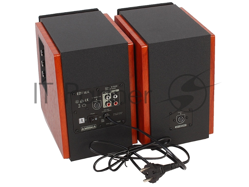Колонки Edifier R1700 ВТ {2.0 Активные, 2 x 33W RMS, 85 дБА, дерево, беспроводной пульт ДУ}