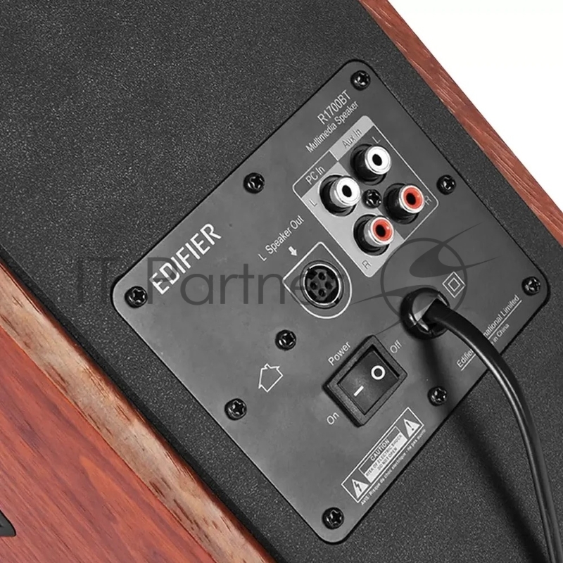 Колонки Edifier R1700 ВТ {2.0 Активные, 2 x 33W RMS, 85 дБА, дерево, беспроводной пульт ДУ}