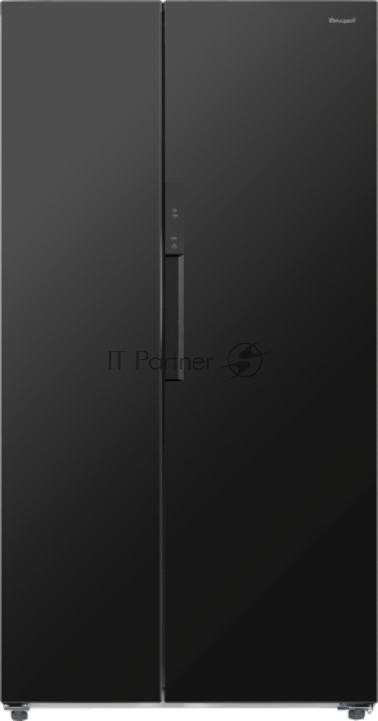 Холодильник Weissgauff WSBS 550 Built-in NoFrost Inverter 2-хкамерн. черный