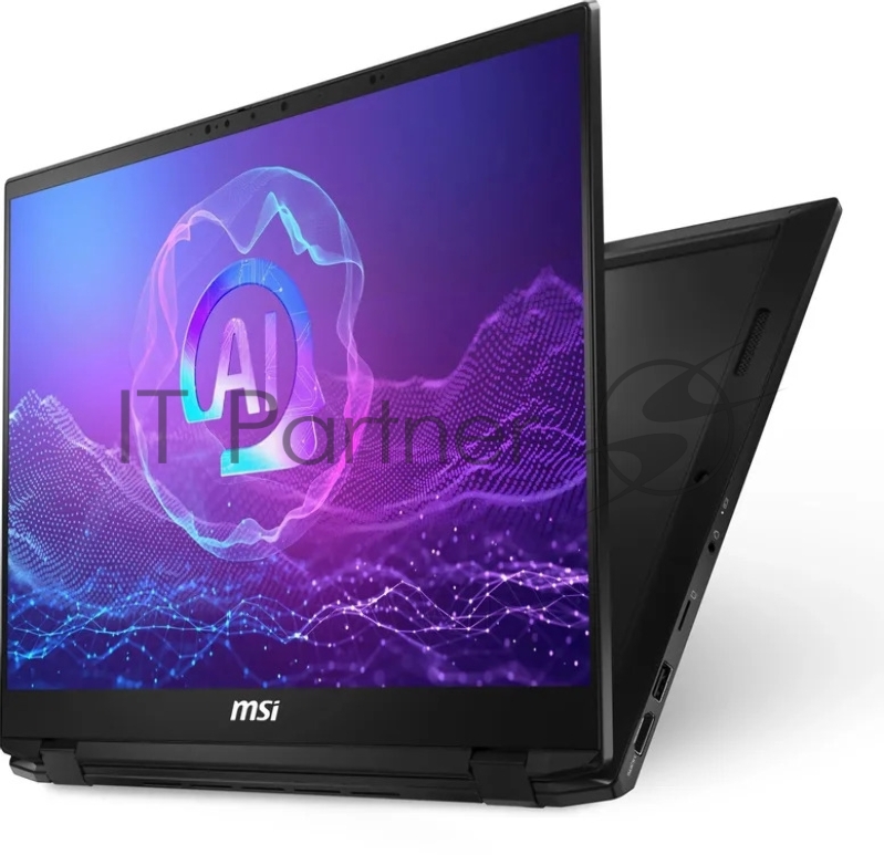 Ноутбук MSI Summit Pro 16 AI A2HVETG-085RU Core Ultra 7 255H 32Gb SSD1Tb NVIDIA GeForce RTX4050 6Gb 16 IPS Touch QHD+ (2560x1600) Windows 11 Pro black WiFi BT Cam (9S7-159631-085)