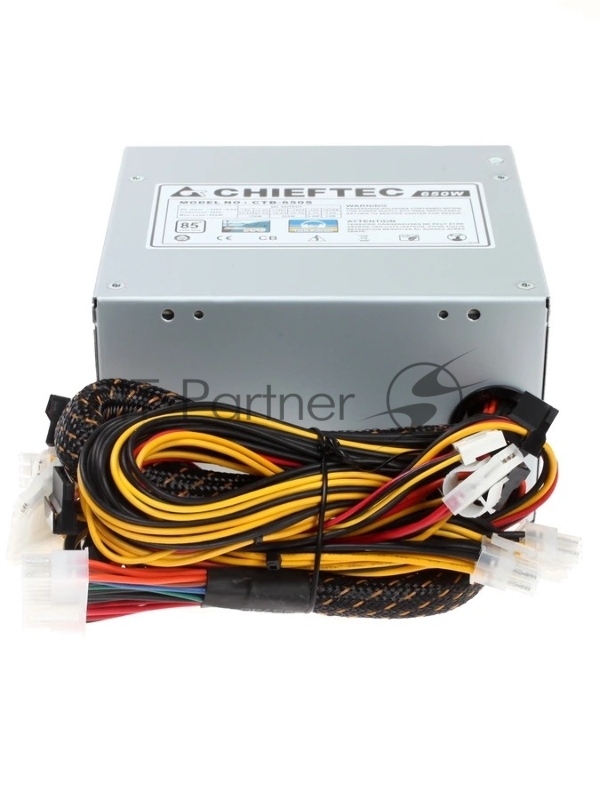 Блок питания Chieftec ATX 650W Vita BPX-650-S Gen.5 Half mod 80+ bronze (20+4pin) APFC 120mm fan 6xSATA RTL