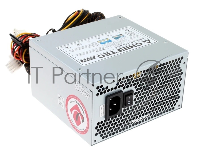Блок питания Chieftec ATX 650W Vita BPX-650-S Gen.5 Half mod 80+ bronze (20+4pin) APFC 120mm fan 6xSATA RTL