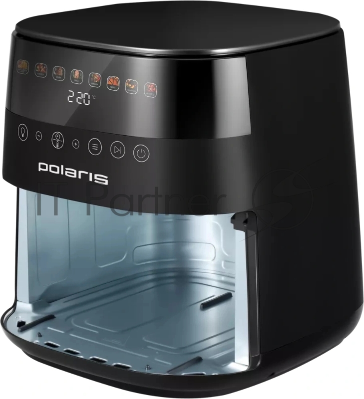 Аэрогриль Polaris PAF 8003W WIFI IQ HOME черный