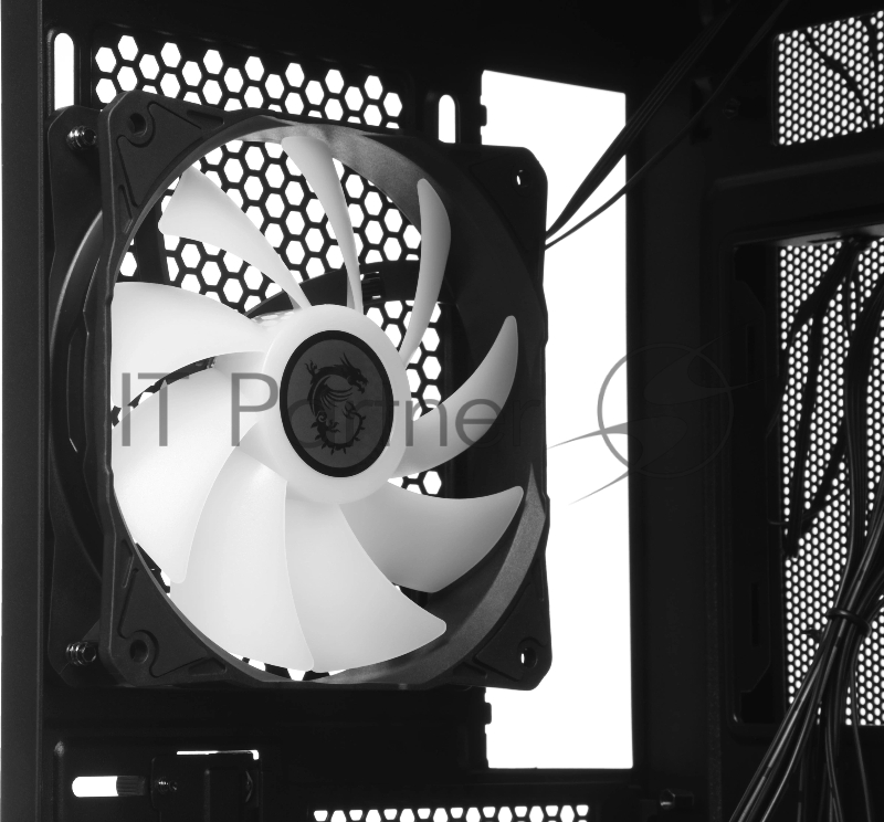 Корпус для ПК MSI MAG Pano M110R , Micro-ATX, 1xUSB 3.2 Gen 1, 1xUSB 3.2 Gen2x2 Type-C, 2x140mm, ARGB Reverse Blade Fan, 1x120mm ARGB Fan, ARGB+PWM Control Board, TG