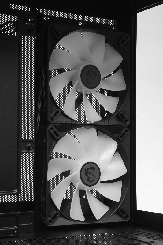 Корпус для ПК MSI MAG Pano M110R , Micro-ATX, 1xUSB 3.2 Gen 1, 1xUSB 3.2 Gen2x2 Type-C, 2x140mm, ARGB Reverse Blade Fan, 1x120mm ARGB Fan, ARGB+PWM Control Board, TG