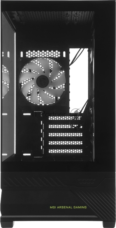 Корпус для ПК MSI MAG Pano M110R , Micro-ATX, 1xUSB 3.2 Gen 1, 1xUSB 3.2 Gen2x2 Type-C, 2x140mm, ARGB Reverse Blade Fan, 1x120mm ARGB Fan, ARGB+PWM Control Board, TG