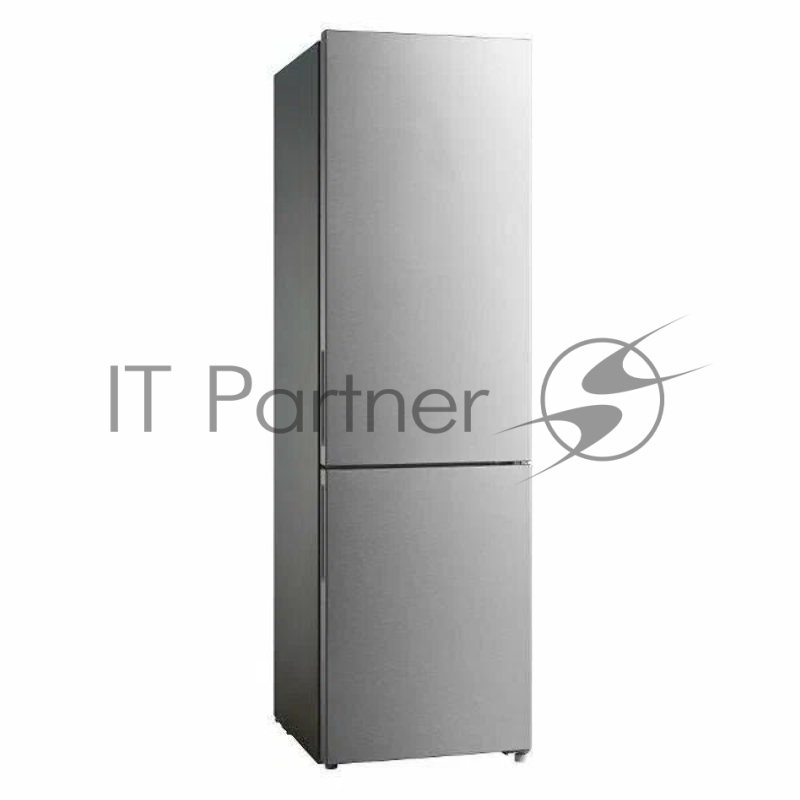 Холодильник General Electronics GE-IC401s серый двухкамерный 256/104л морозилка снизу, No Frost