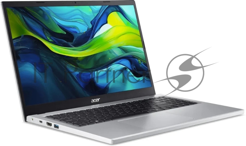Ноутбук Notebook Acer Aspire Go 15 AG15-32P-39R2/ 15.6 FHD IPS/ Intel Core 3 N355/ 8192MB/ 128GB UFS/ Intel HD/ Win11 Home/ silver
