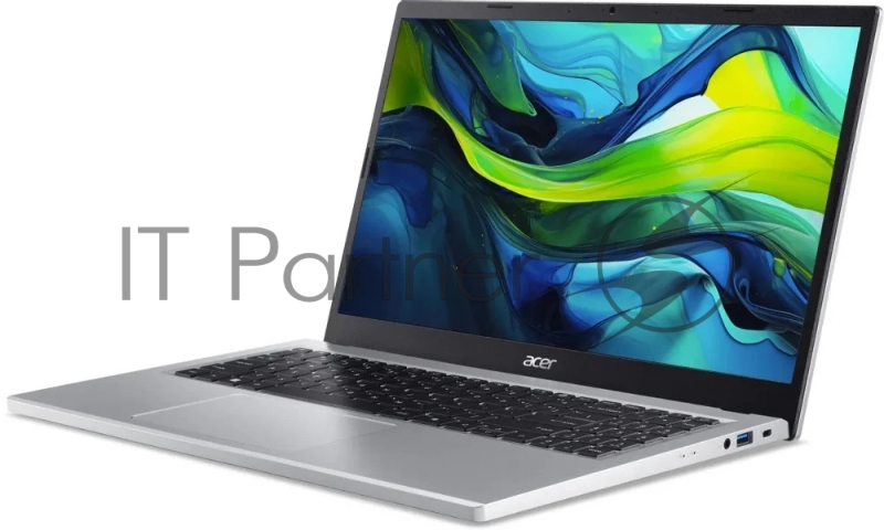 Ноутбук Notebook Acer Aspire Go 15 AG15-32P-39R2/ 15.6 FHD IPS/ Intel Core 3 N355/ 8192MB/ 128GB UFS/ Intel HD/ Win11 Home/ silver