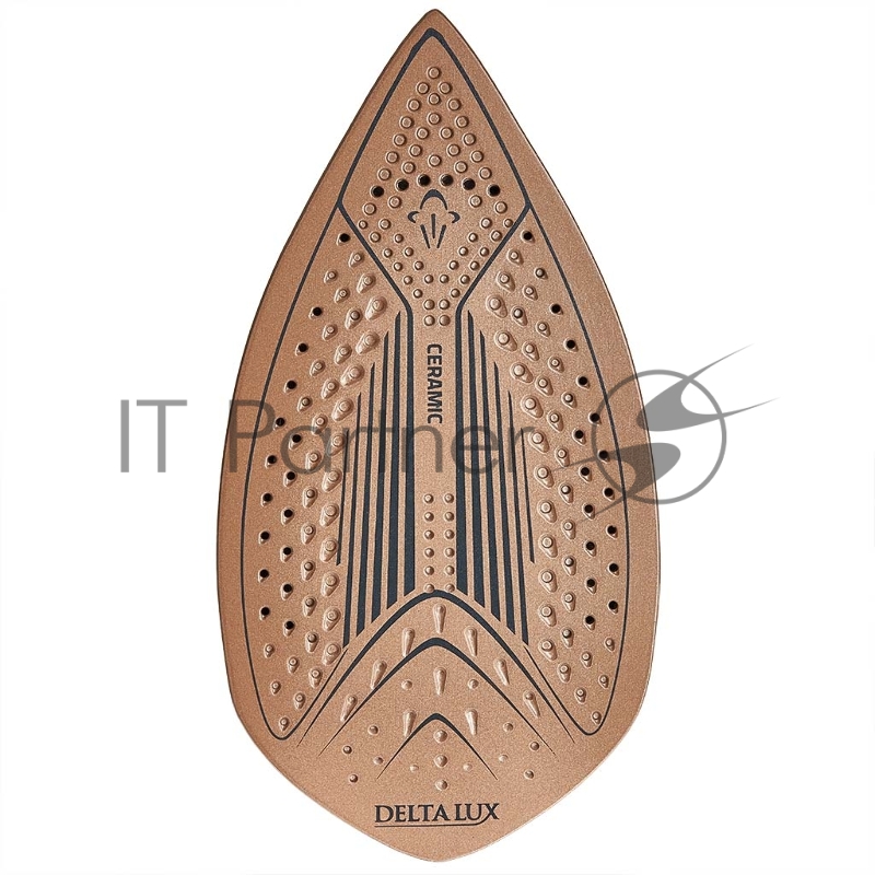 Утюг DELTA LUX DE-3008 Black/gold