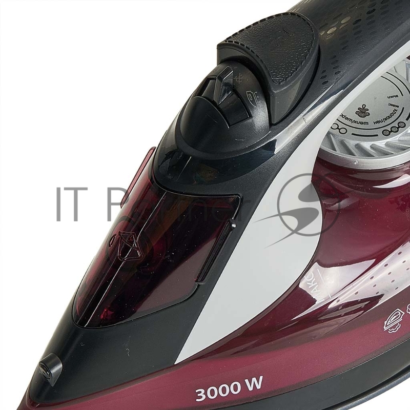 Утюг DELTA LUX DE-3009 Black/bordo