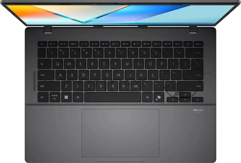 ASUS Vivobook S14 OLED M3407HA AMD Ryzen 7 260 3800MHz/14/1920x1200/16GB/512GB SSD/AMD Radeon 780M/Wi-Fi/Bluetooth/Windows 11 Pro (90NB16E1-M005M0_Win11P) Grey
