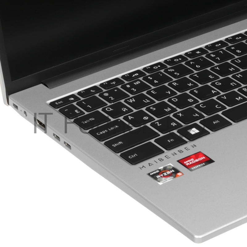 Ноутбук Maibenben S14B-R560UM/14.5/IPS/AMD Ryzen 5 6600H/16Gb/512Gb SSD/AMD Radeon 660M/Windows 11 Pro/серебристый/1.6kg