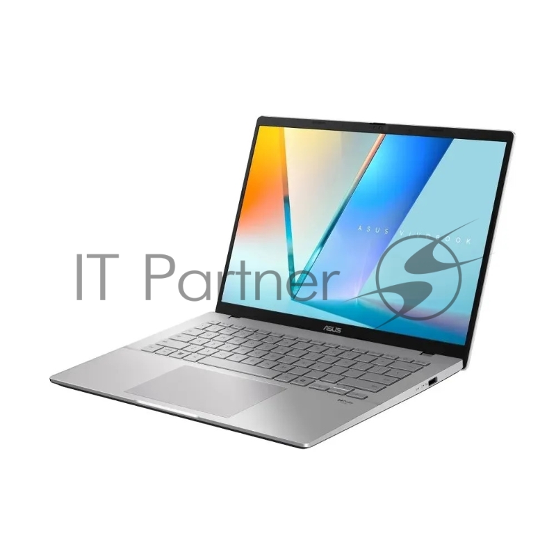 Ноутбук ASUS Vivobook S14 M3407HA/14/IPS/AMD Ryzen 7 260/16GB/512GB SSD/AMD Radeon Graphics/Без ОС/серебристый/1.4kg