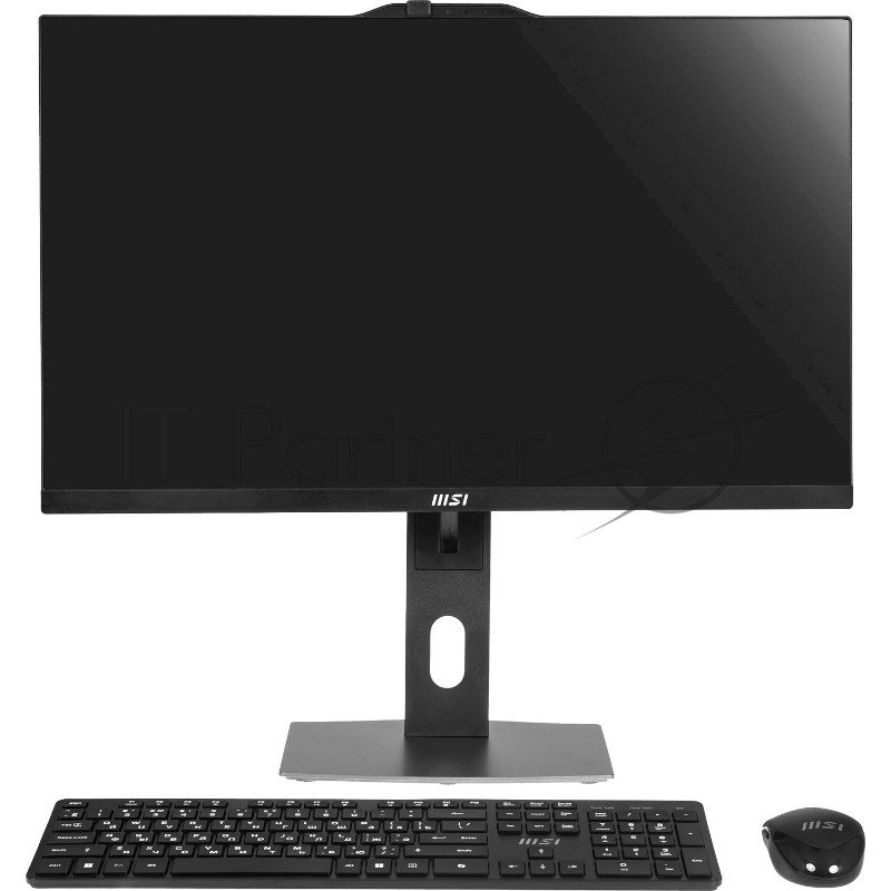 Моноблок/ MSI Modern AM272P 1M-1460XRU 27(1920x1080 IPS)/Intel Core 7 150U(1.8Ghz)/16384Mb/512PCISSD Graphics/Cam/BT/WiFi/war 1y/7.5kg/Black/noOS + Wireless KB+M