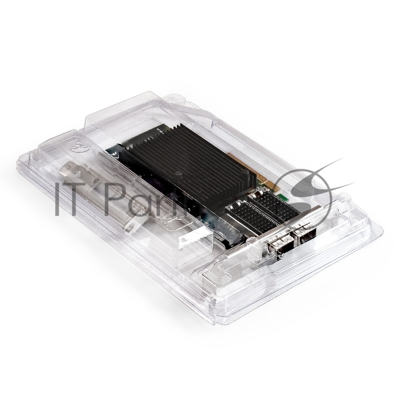 Сетевой адаптер ExeGate EXE-X710-2SFP+ (PCI-E x8 v.3, порты 2x SFP+, Dual 10Gb/s, Server NIC Chipset Intel FTXL710)
