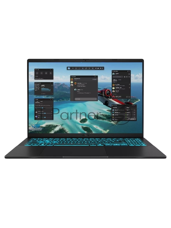 ASUS Gaming V16 V3607VH-RP040 Intel Core 5 210H 2200MHz/16/1920x1200/16GB/1024 SSD/NVIDIA GeForce RTX 5050 8GB/Wi-Fi/Bluetooth/DOS (90NB16L1-M003R0) Black