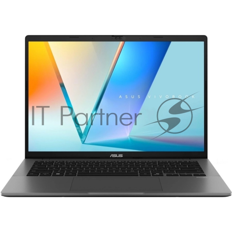 Ноутбук ASUS Vivobook S14 M3407HA/14/IPS/AMD Ryzen 7 260/16GB/512GB SSD/AMD Radeon Graphics/Без ОС/серый/1.4kg