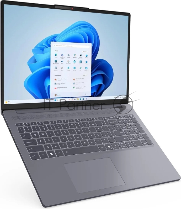 Ноутбук Lenovo IdeaPad Slim 3 16ARP10/16/IPS/AMD Ryzen 5 150/16GB/512GB SSD/AMD Radeon 660M/Windows 11 Pro/серый/1.73kg