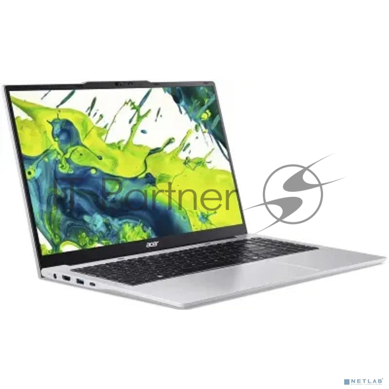 Ноутбук Acer Aspire Lite AL15-45P-R0MF Ryzen 7 5825U 32Gb SSD1Tb AMD Radeon Graphics 15.6 IPS FHD (1920x1080) без ОС silver WiFi BT Cam (NX.DN5EX.001)