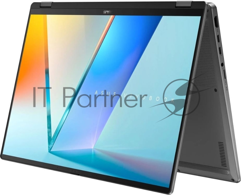 Ноутбук Asus Vivobook 16 Flip TP3607AA-SI086W Core Ultra 7 355 32Gb SSD1Tb Intel Graphics 16 OLED Touch WUXGA (1920x1200) Windows 11 grey WiFi BT Cam (90NB17B1-M005K0)