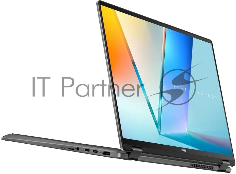 Ноутбук Asus Vivobook 16 Flip TP3607AA-SI086W Core Ultra 7 355 32Gb SSD1Tb Intel Graphics 16 OLED Touch WUXGA (1920x1200) Windows 11 grey WiFi BT Cam (90NB17B1-M005K0)
