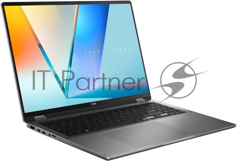 Ноутбук Asus Vivobook 16 Flip TP3607AA-SI086W Core Ultra 7 355 32Gb SSD1Tb Intel Graphics 16 OLED Touch WUXGA (1920x1200) Windows 11 grey WiFi BT Cam (90NB17B1-M005K0)
