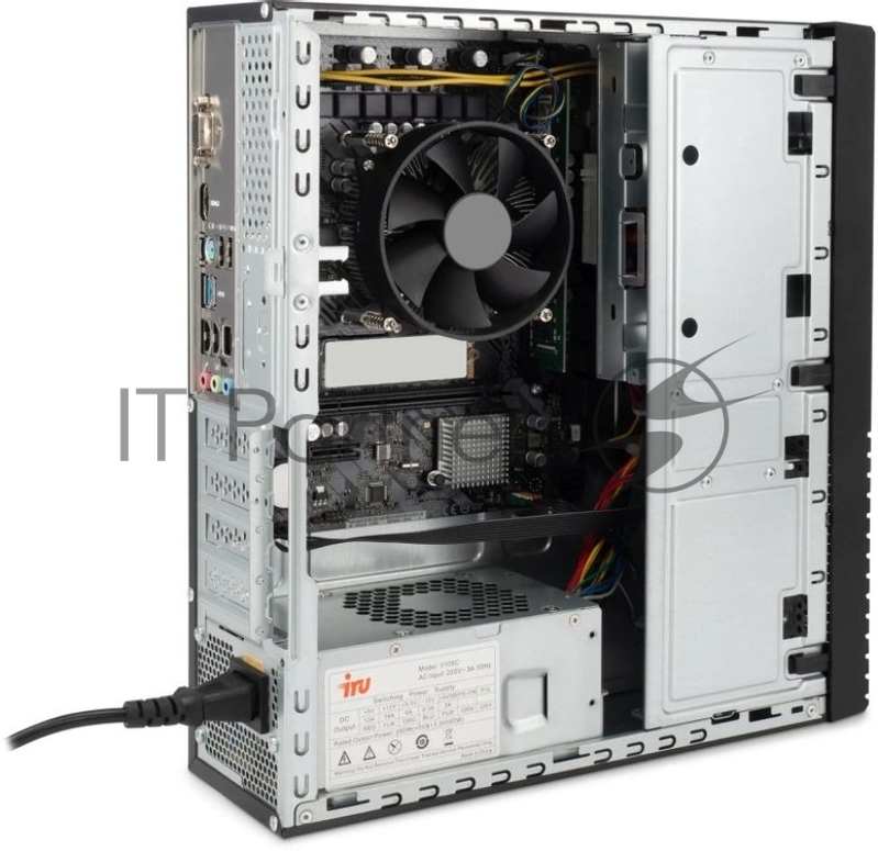 ПК IRU Planio 310H6SFC SFF i3 13100F (3.4) 8Gb SSD256Gb GT610 2Gb Windows 11 Pro GbitEth 350W черный (2153485)