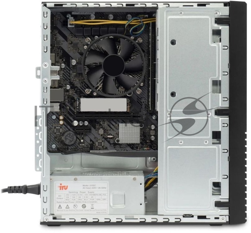 ПК IRU Planio 310H6SFC SFF i3 12100F (3.3) 16Gb SSD512Gb GT610 2Gb Windows 11 Pro GbitEth 350W черный (2153481)