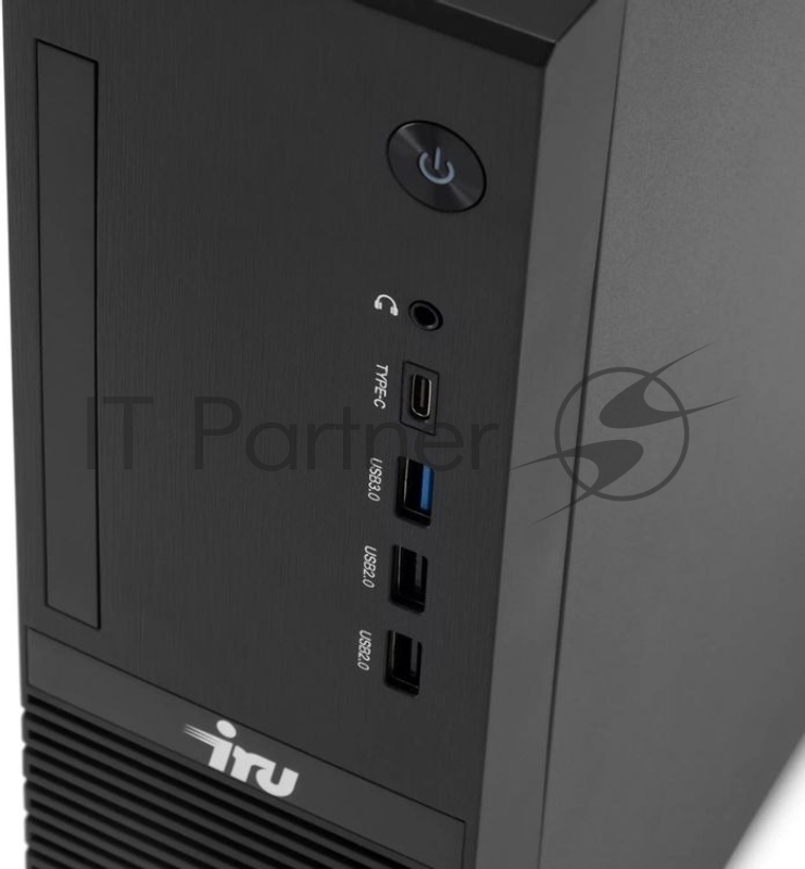 ПК IRU Planio 310H6SFC SFF i3 12100F (3.3) 16Gb SSD512Gb GT610 2Gb Windows 11 Pro GbitEth 350W черный (2153481)