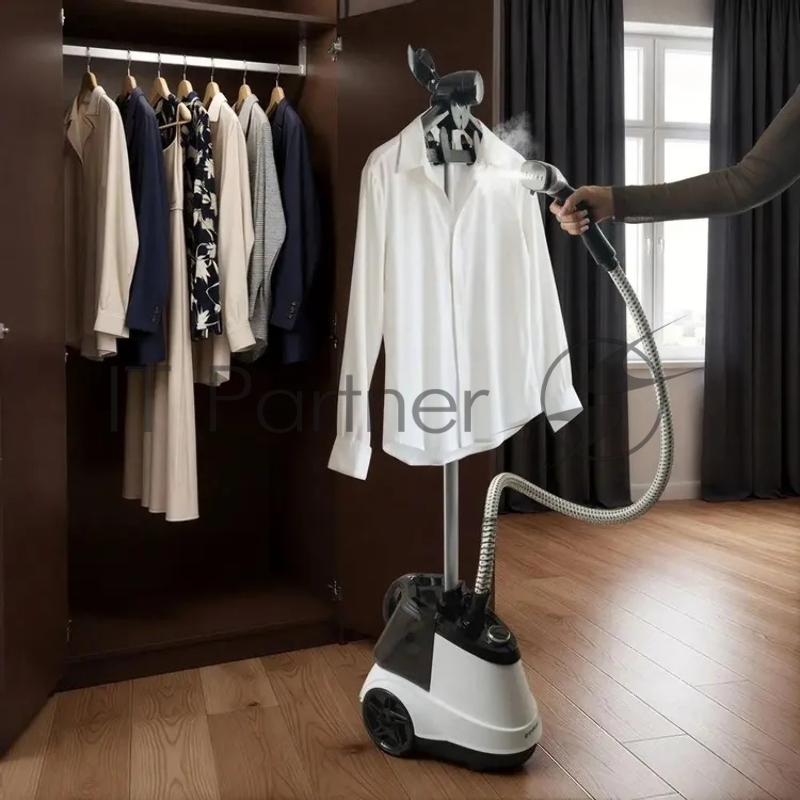 Отпариватель Endever Odyssey Q-19 белый, 2200 Вт, 55 г/мин, 2900 мл