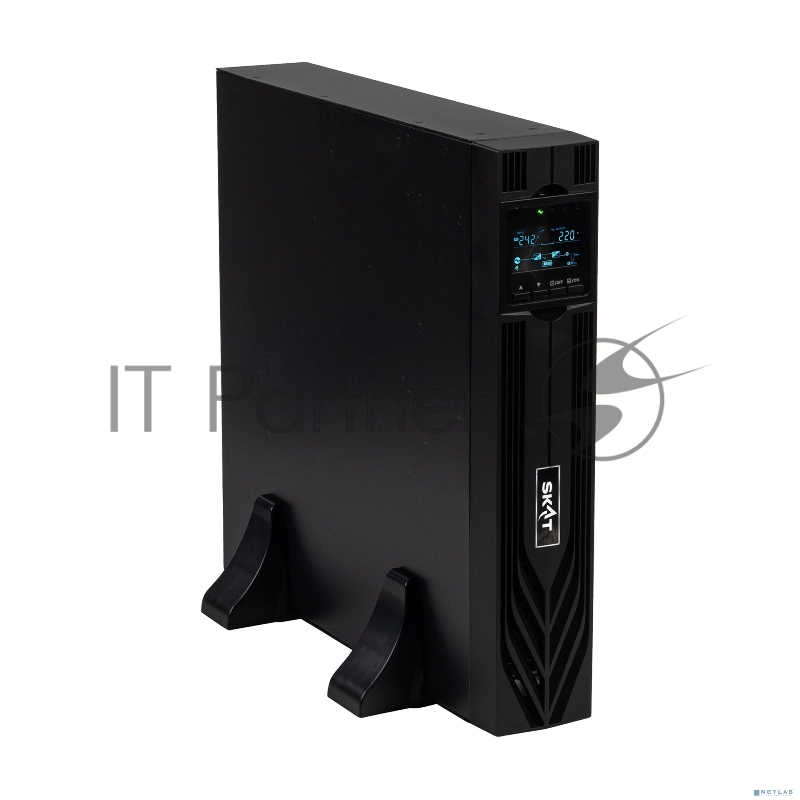 Источник бесперебойного питания Бастион 2000-RACK-ON-E P3 {Online, синус, 2000ВА/2000 Вт, стойка/на пол, 8xC13, встр. SNMP/USB/RS-232/EPO, БЕЗ АКБ (4 шт 40-200Ач) или SKAT ВС 48/18 RACK, МПТ} (8771)