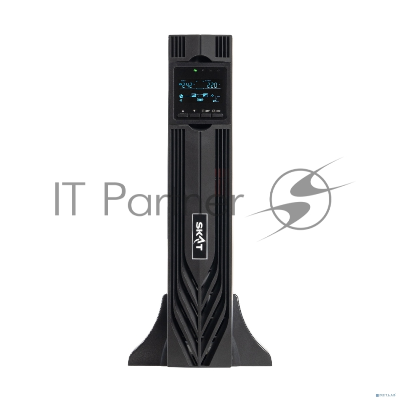 Источник бесперебойного питания Бастион 2000-RACK-ON-E P3 {Online, синус, 2000ВА/2000 Вт, стойка/на пол, 8xC13, встр. SNMP/USB/RS-232/EPO, БЕЗ АКБ (4 шт 40-200Ач) или SKAT ВС 48/18 RACK, МПТ} (8771)