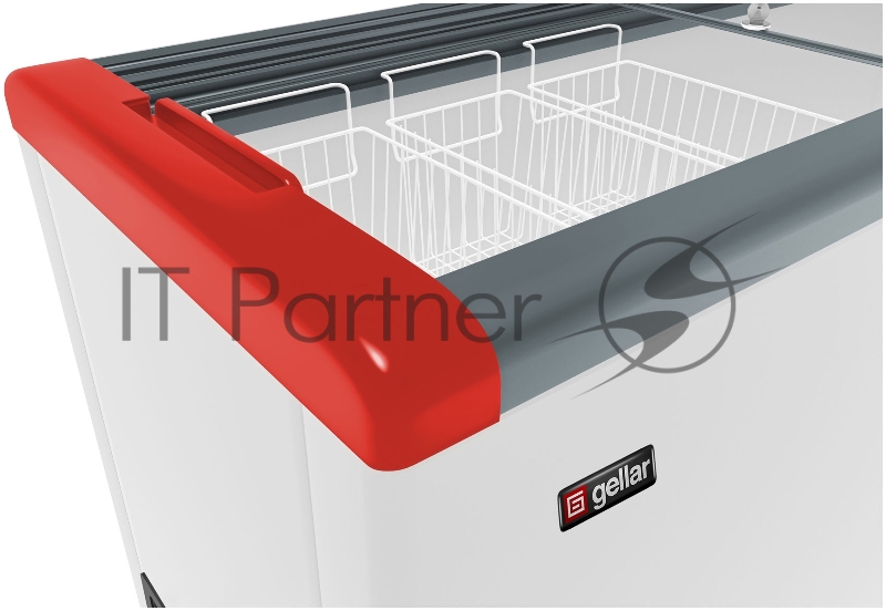 Морозильный ларь FROSTOR GELLAR FG 600 C красный, 520л