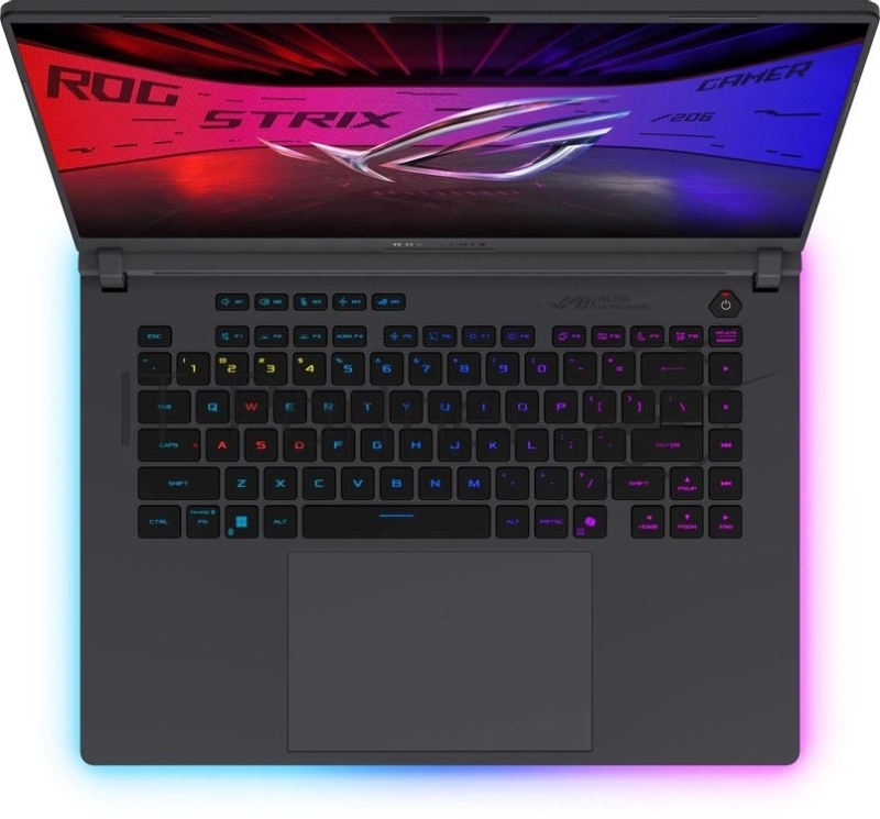 Ноутбук ASUS ROG Strix G16 G615LR-S5162/16/IPS/Intel Core Ultra 7 255HX/32GB/1024GB SSD/NVIDIA GeForce RTX 5070 Ti 12GB/Windows 11 Pro/серый/2.65kg