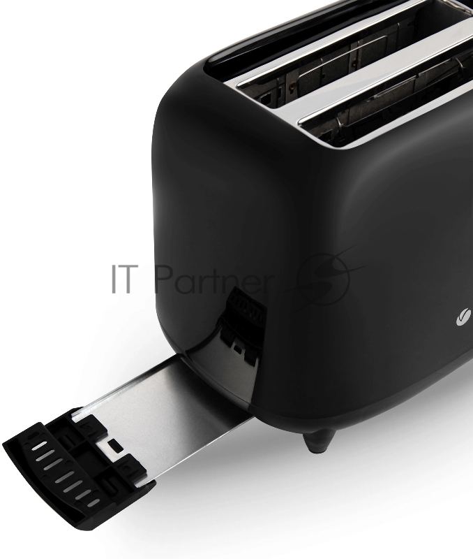 Тостер Vitek Illusion VT-1573 черный, 700 Вт, 2 слота