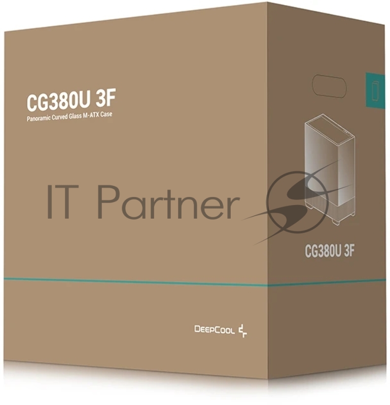 Корпус Deepcool CG380U 3F черный без БП mATX 6x120mm 3x140mm 2xUSB3.0 audio bott PSU