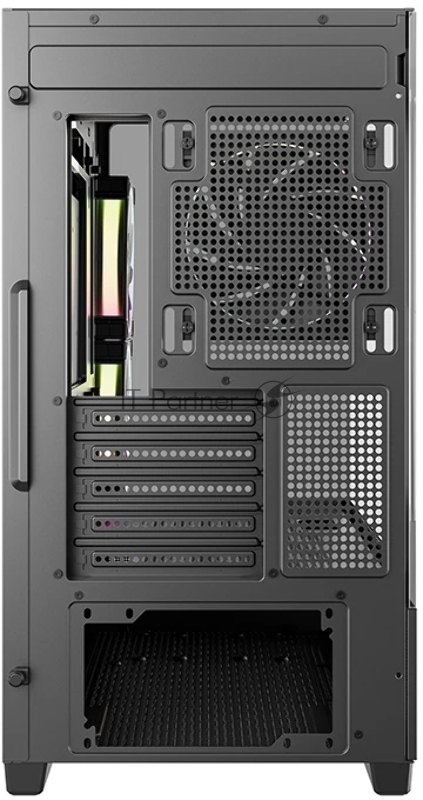 Корпус Deepcool CG380U 3F черный без БП mATX 6x120mm 3x140mm 2xUSB3.0 audio bott PSU