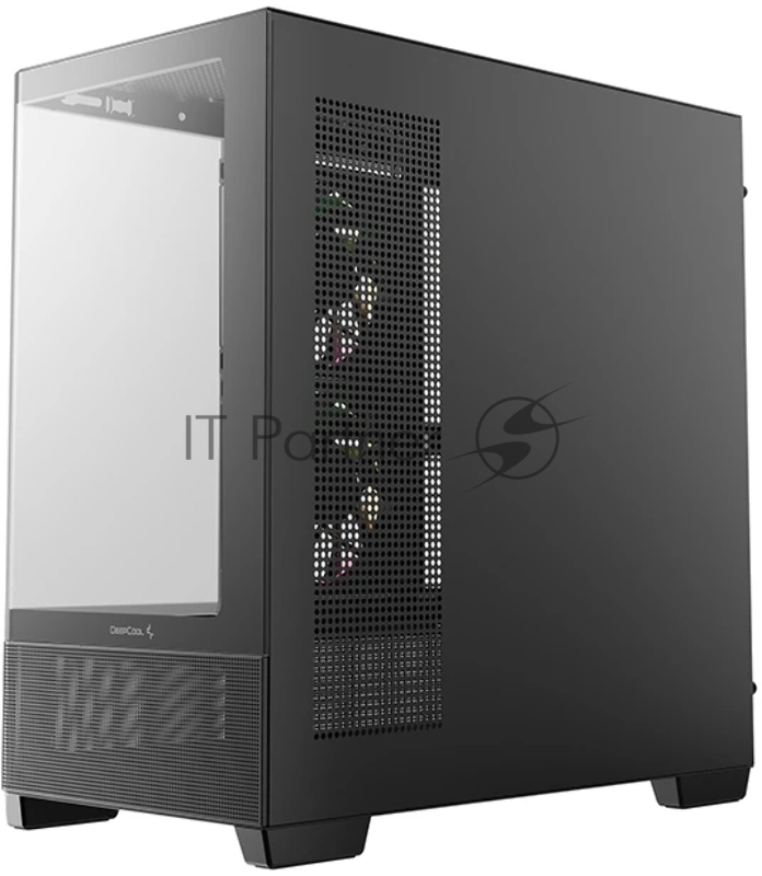 Корпус Deepcool CG380U 3F черный без БП mATX 6x120mm 3x140mm 2xUSB3.0 audio bott PSU
